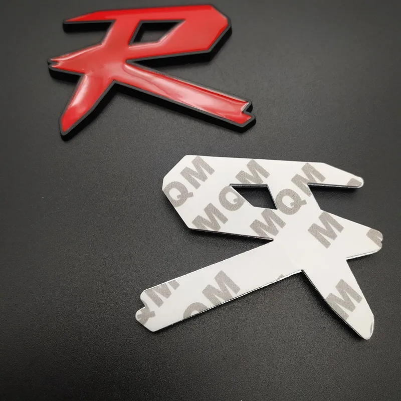 3D TYPER Тип R гоночная эмблема значок Логотип Наклейка стикер s типы S металлический