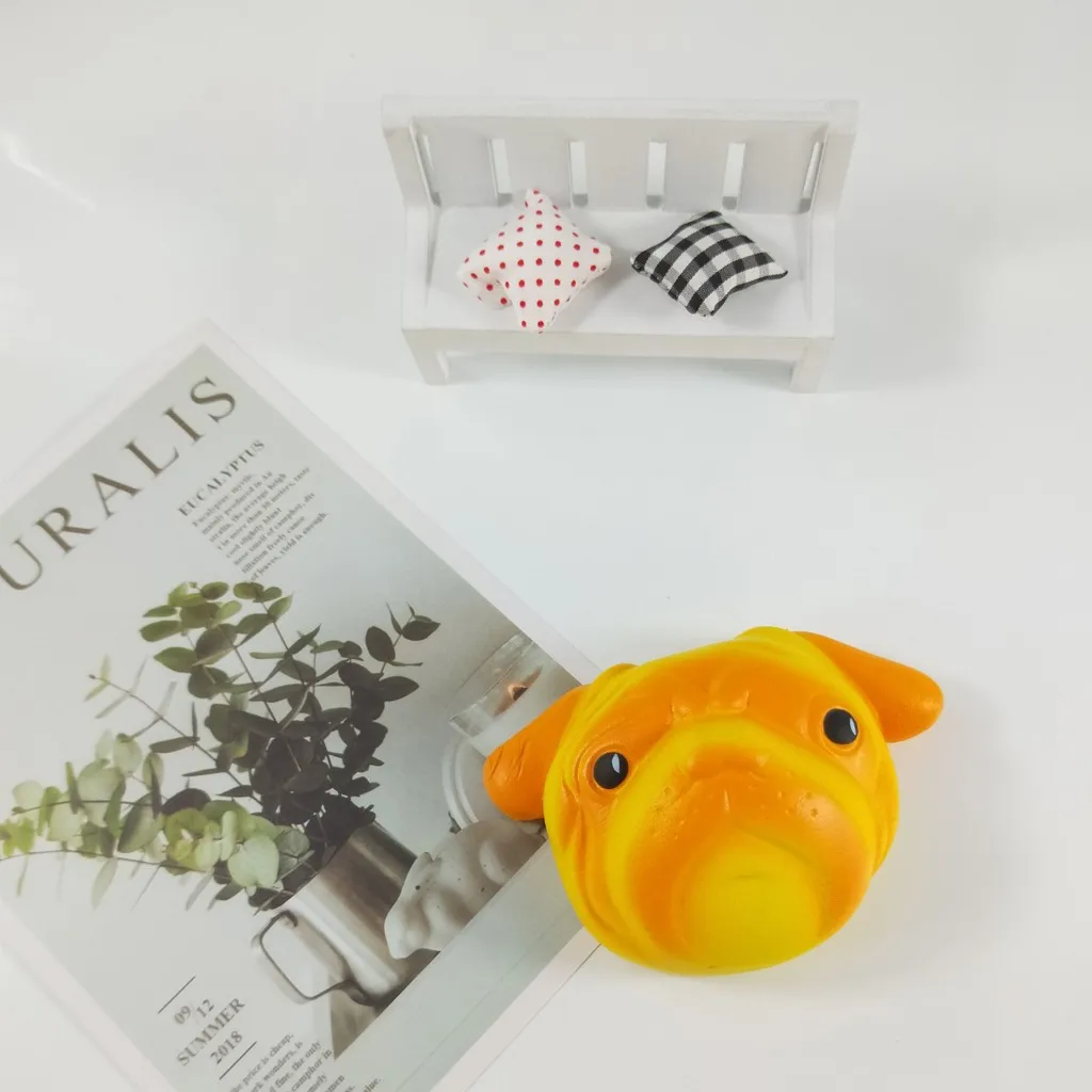 

Exquisite Fun Crazy Dog Scented Charm Slow Rising 8cm Simulation Kid Toy Gift Toy Christamas Gift Children's gift kid toys#E30