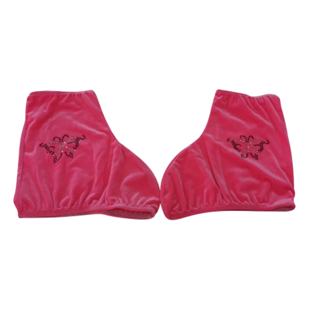 

Ice Hockey Figure Skate Blade Covers Shoes Guards - Soft Cloth - Protects Blade from Rusting and Chipping Accessories