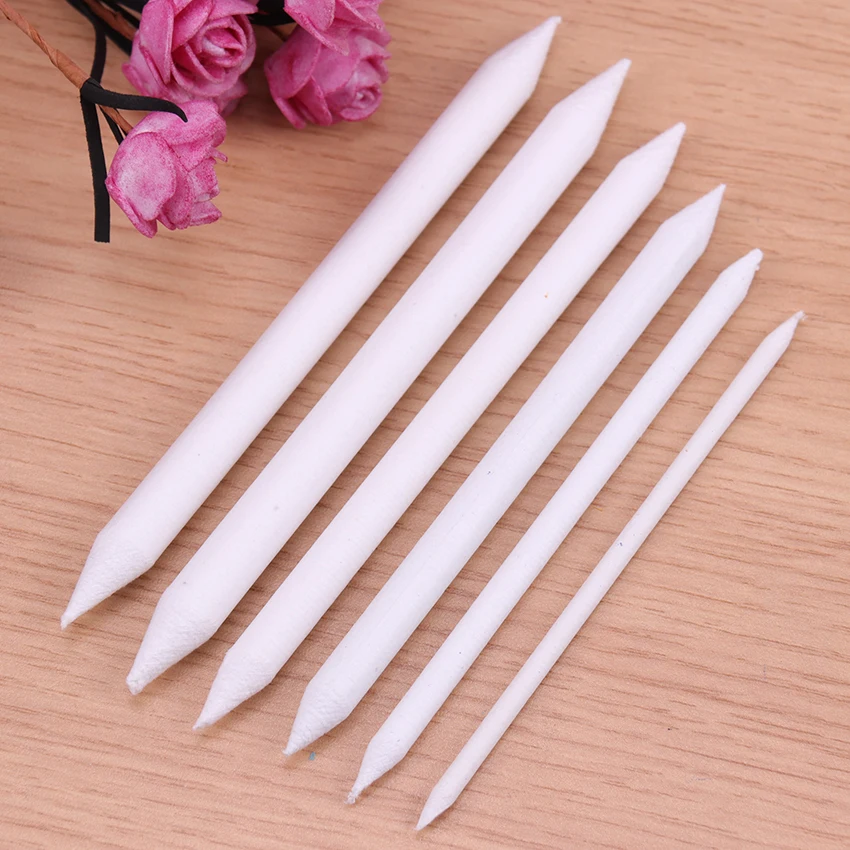 

3 PCS Blending Smudge Stump Stick Tortillon Sketch Art White Drawing Pen Tool Rice Paper Art Supplies Sketch Pencil