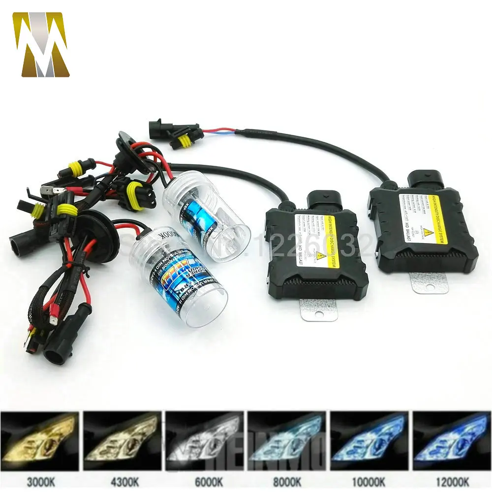 1 пара 55 Вт HID Автомобильные фары комплект для переоборудования ксенона авто