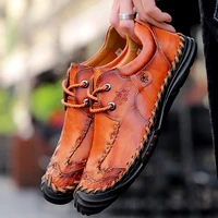 classic comfortable men spring autumn casual shoes loafers men shoes quality leather shoes men flats hot sale casual shoes