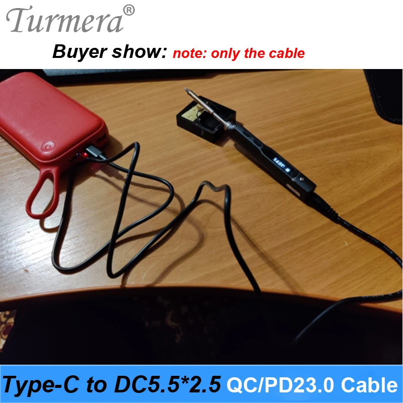 PD QC3.0 20V триггер для источник питания Type-C к DC 5 5*2 мм зарядный кабель внешний