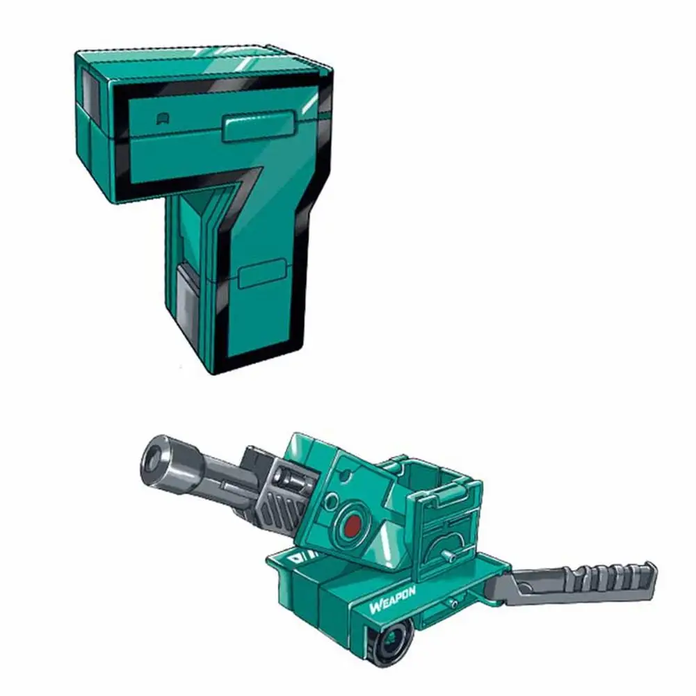 

Цифры, игрушки числовая экшн-фигурка, превращающаяся в автомобили и роботы, Обучающие роботы для детей в день рождения