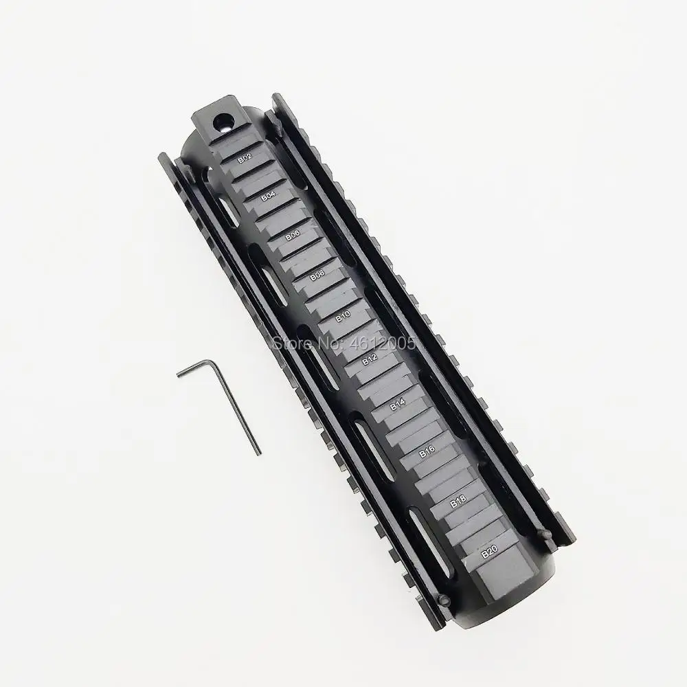 AR-15 падение в Quad Rail Два шт AR 15 Handguard Алюминий 9 дюймов для M4 M16 AR15 Handguard