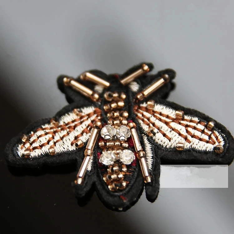 Стразы Вышивка бисером пчела аксессуары для рукоделия искусственная аппликация