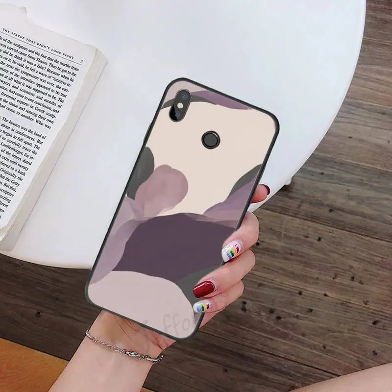 

Stitching color contrast simple art Phone Case For Xiaomi Redmi 7 9t 9se k20 mi8 max3 lite 9 note 8 9s 10 pro Soft Silicone
