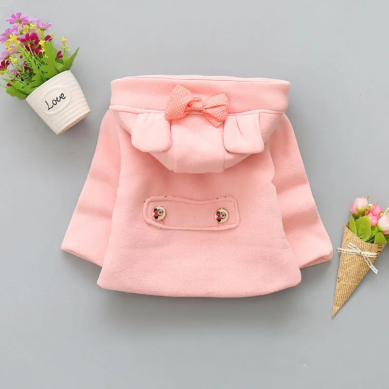 Осеннее плотное шерстяное пальто для маленьких девочек 2021 Детская рубашка с