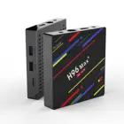 Двухдиапазонный медиаплеер H96 Max Plus, Wi-Fi, 4K HD, ТВ-приставка, вилка стандарта ЕС, США, Великобритании