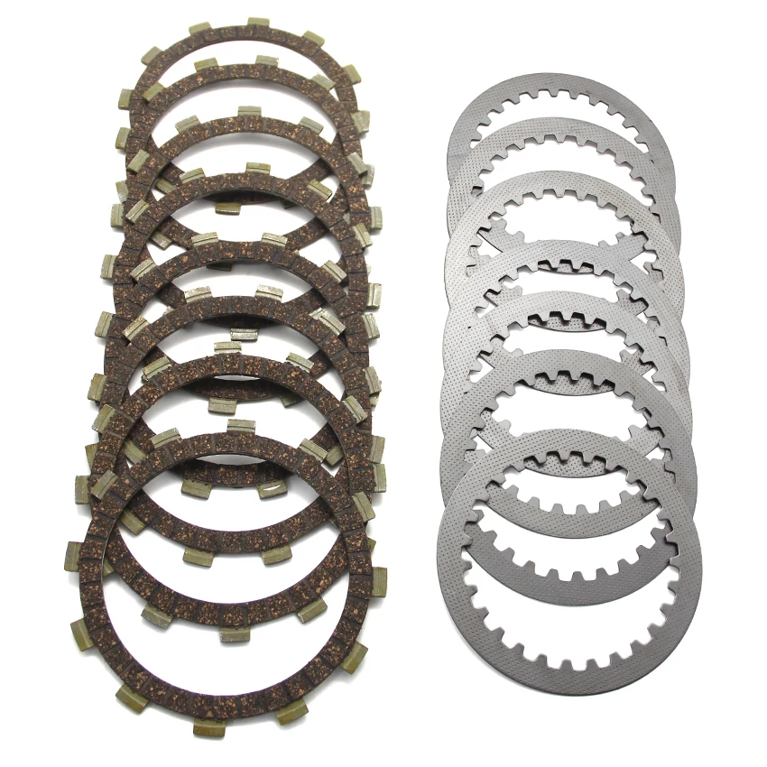 

Motorcycle Clutch Friction Plates Disc Set For Yamaha XT500H XT500 SR400 SR400SP SR400LTD SR500 OEM:5Y1-16321-00/583-16321-00 8