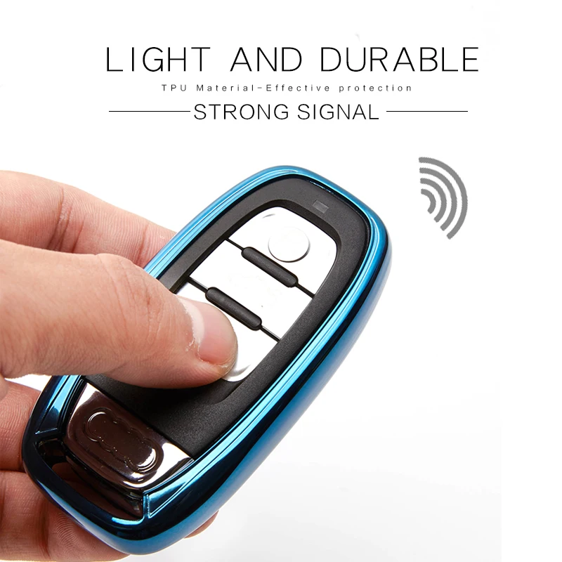 Новинка Мягкий ТПУ чехол для автомобильного брелка ключей Audi Q7 A6 C6 4F RS3 A3 8P 8V A4 B8 Sline