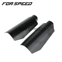 motorcycle stainless steel glossy black shade hand guard 2pcs handguards for harley sportster xl dyna baggers falling protection