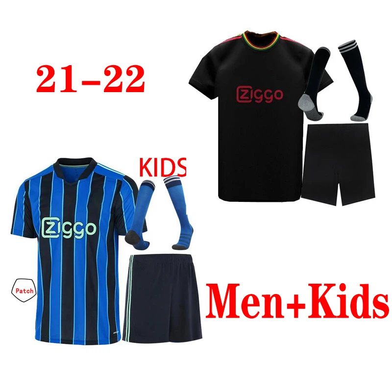 

TADIC New Adults kit Kids kit 21 22 ajaxES boy Shirt KUDUS ANTONY BLIND PROMES NERES CRUYFF 2021 2022 Child suit+sock