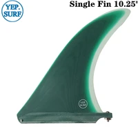surf longboard fins fiberglass 10 25 length surf fin green color fin surfboard fin 10 25 length