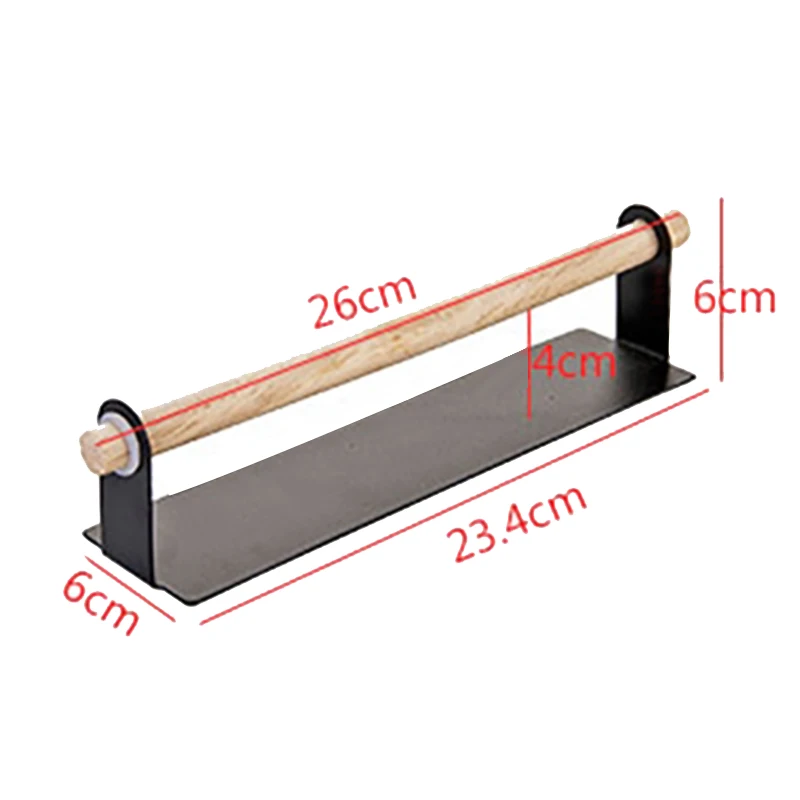 

2 Pcs Kitchen Self-Adhesive Roll Paper Holder Towel Storage Rack Cabinet Hanging Shelf Bathroom Toilet Paper Holder