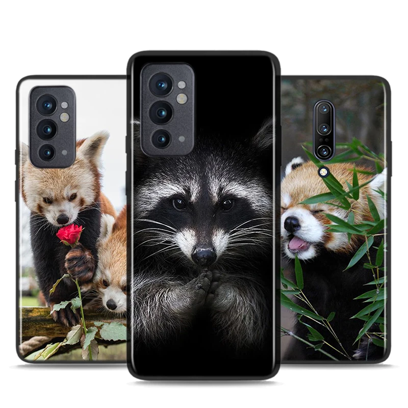 

Cute Raccoon Animal For OnePlus 9 9R Nord CE 2 N10 N100 8T 7T 6T 5T 8 7 6 Pro Plus Silicone Phone Case Cover Coque