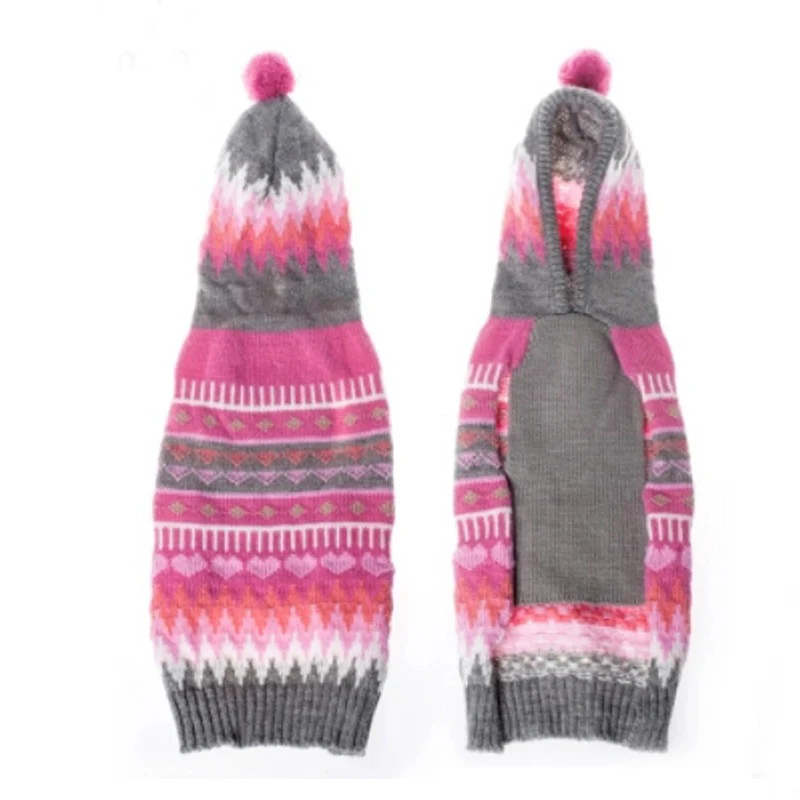 Рождественская Одежда для собак Зимний вязаный свитер собаки костюм щенка кота