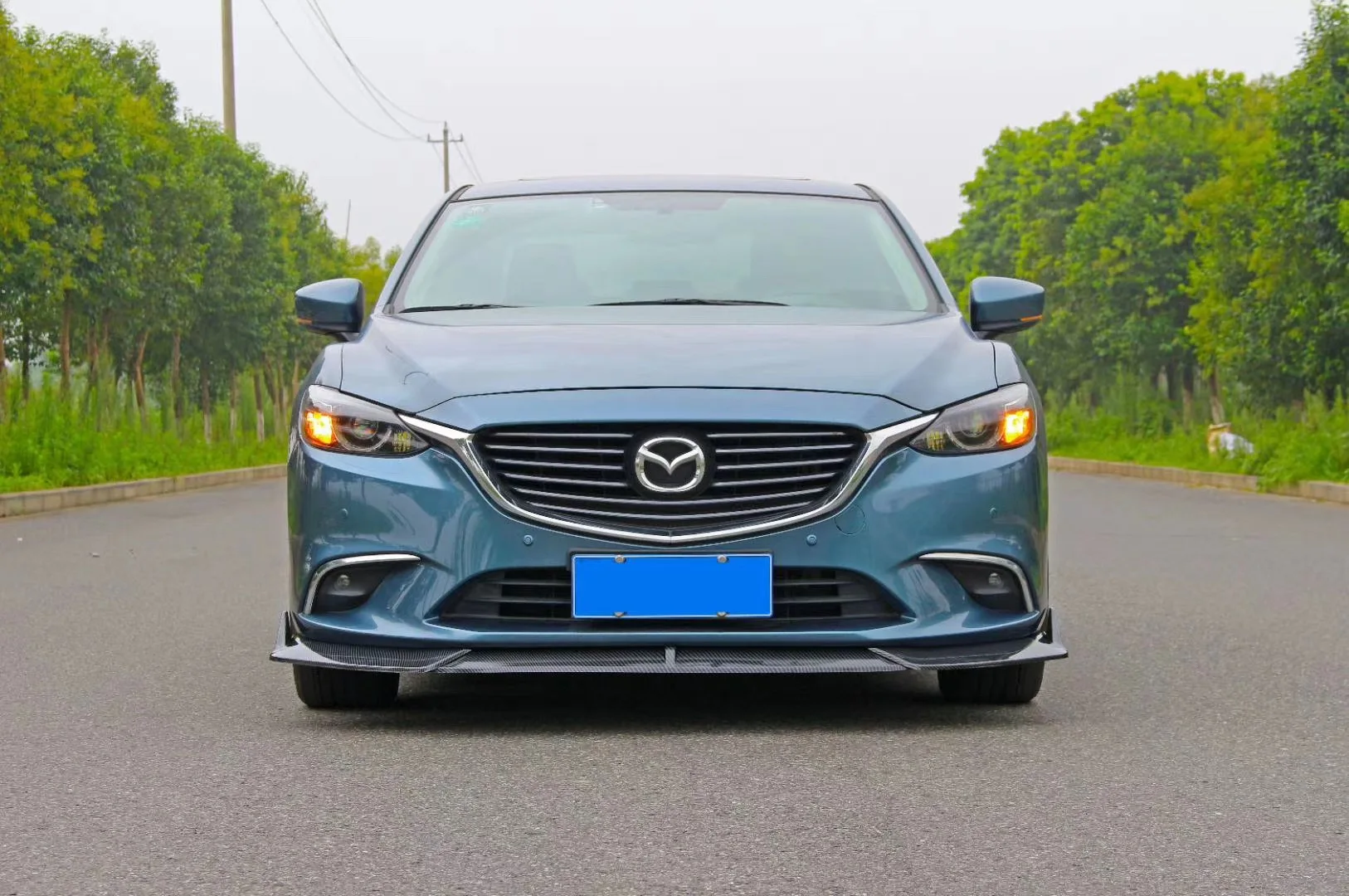 For Mazda 6 ATENZA Body kit spoiler 2020-2021 ABS Rear lip rear front Bumper Diffuser Bumpers Protector | Автомобили и мотоциклы