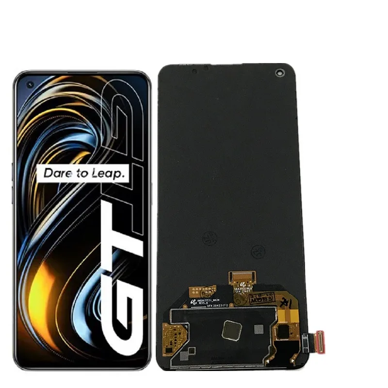 6,43 pulgadas Super AMOLED para Realme GT 5G LCD RMX2202 pantalla Digitalizador de pantalla t&aacute;ctil para Reale GT pantalla RMX2202 pantalla LCD-2