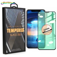 green tempered glass for iphone 11 pro max protect eyes screen protector for iphone xr xs max i78 plus free frame i12 pro max