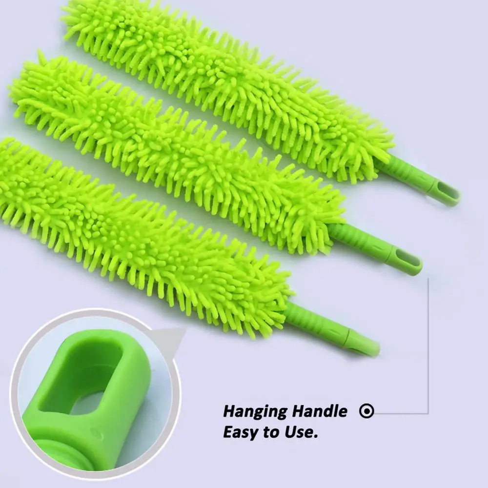 Гибкая шенилле микрофибра Чистящая Щетка произвольного цвета|Губки тряпки и
