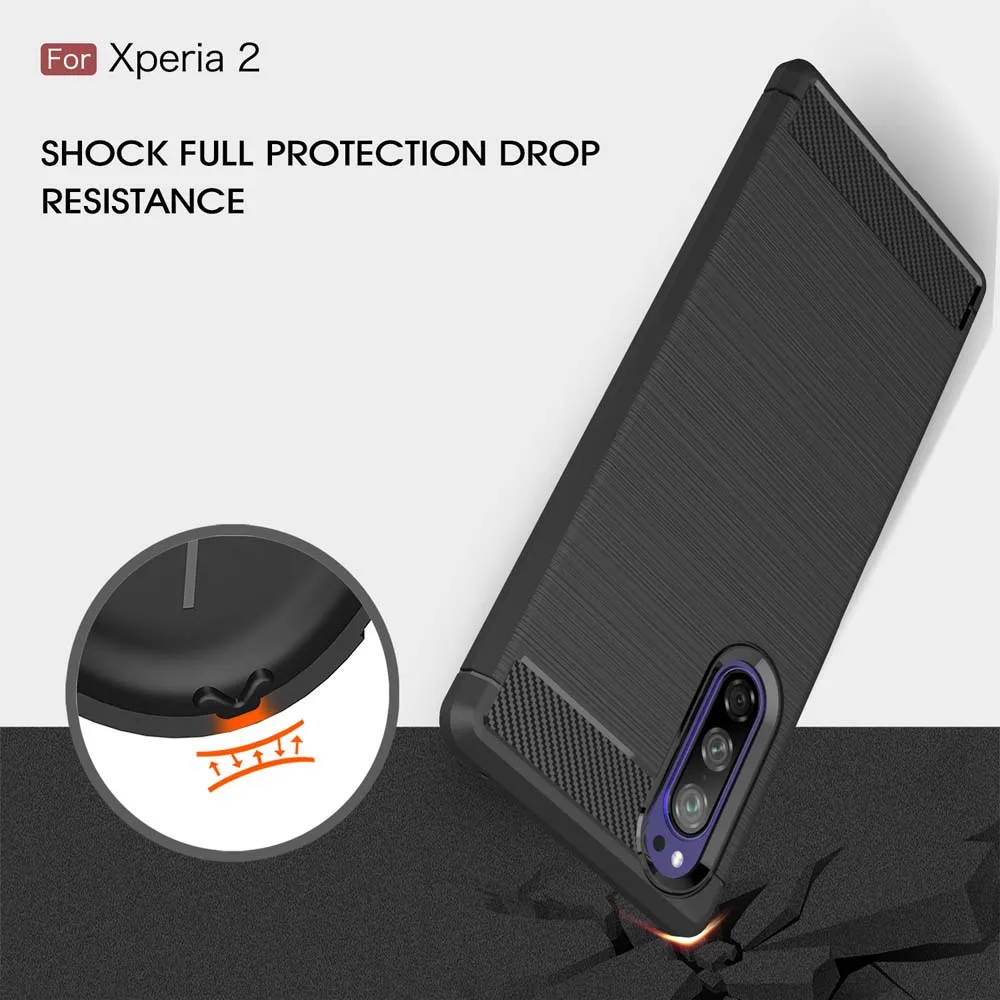 ТПУ чехол для SONY Xperia 5 J8210 J8270 J9210 Мягкий силиконовый телефона Xperia5 J 8210 8270 9210