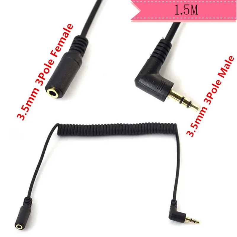 3 5 мм штекер со штекера на гнездо переменного тока полюсный 90 градусов Расширение