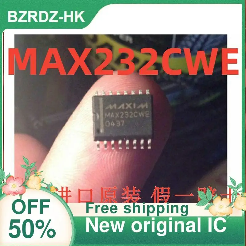 10PCS MAX232CWE MAX232EWE MAX232 WSOP16 New original IC