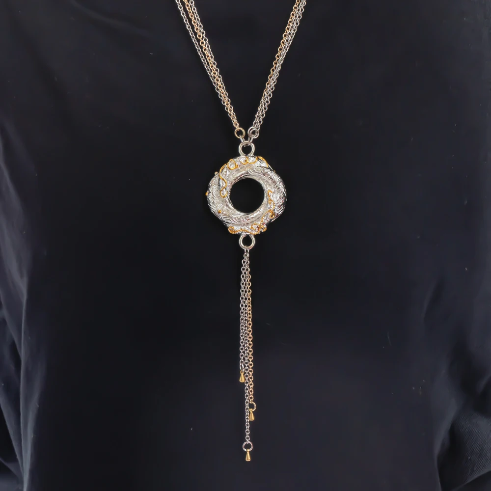 Подвески для косплея из цинкового сплава Xcoser Vesper Lynd Love Knot Necklace James Bond пародия
