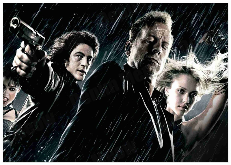 Sin City Comic Movie винтажный металлический постер жестяные вывески для бара клуба кафе