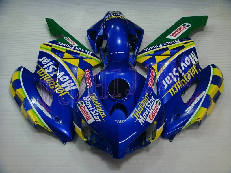 Обтекатель Наборы Fireblade 2005 корпусные детали для Honda Cbr1000 RR 04 Movistar Обтекатели CBR 1000 RR 2004-2005