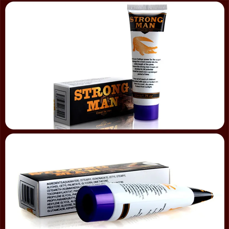 Сильный человек XXL большой член увеличение пениса Крем мужской Экстендер для
