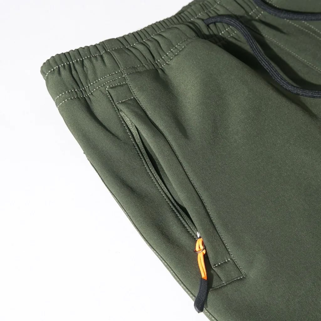 Мужские водонепроницаемые ветрозащитные штаны SAGACE Утепленные длинные брюки для