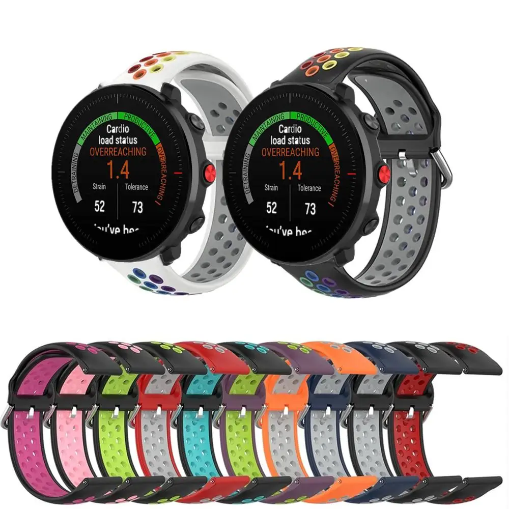 

Силиконовый ремешок для POLAR Vantage M/Grit X, спортивный сменный Браслет для смарт-часов POLAR IGNITE