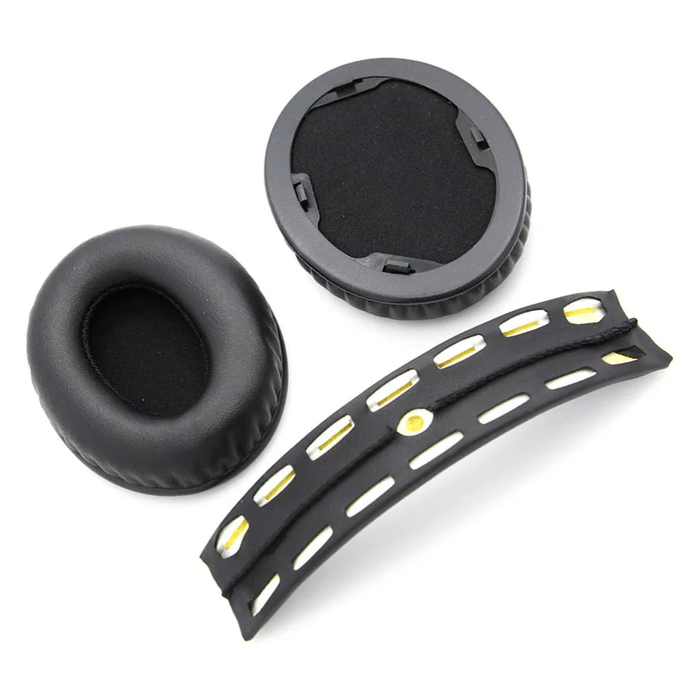 Мягкие кожаные накладки для ушей из пенопласта губка повязка на голову подушечки