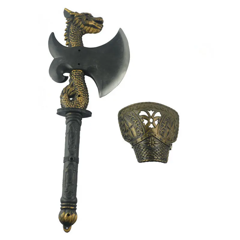 Детские Имитационные игрушки реквизит для Хэллоуина пластиковый нож и топор