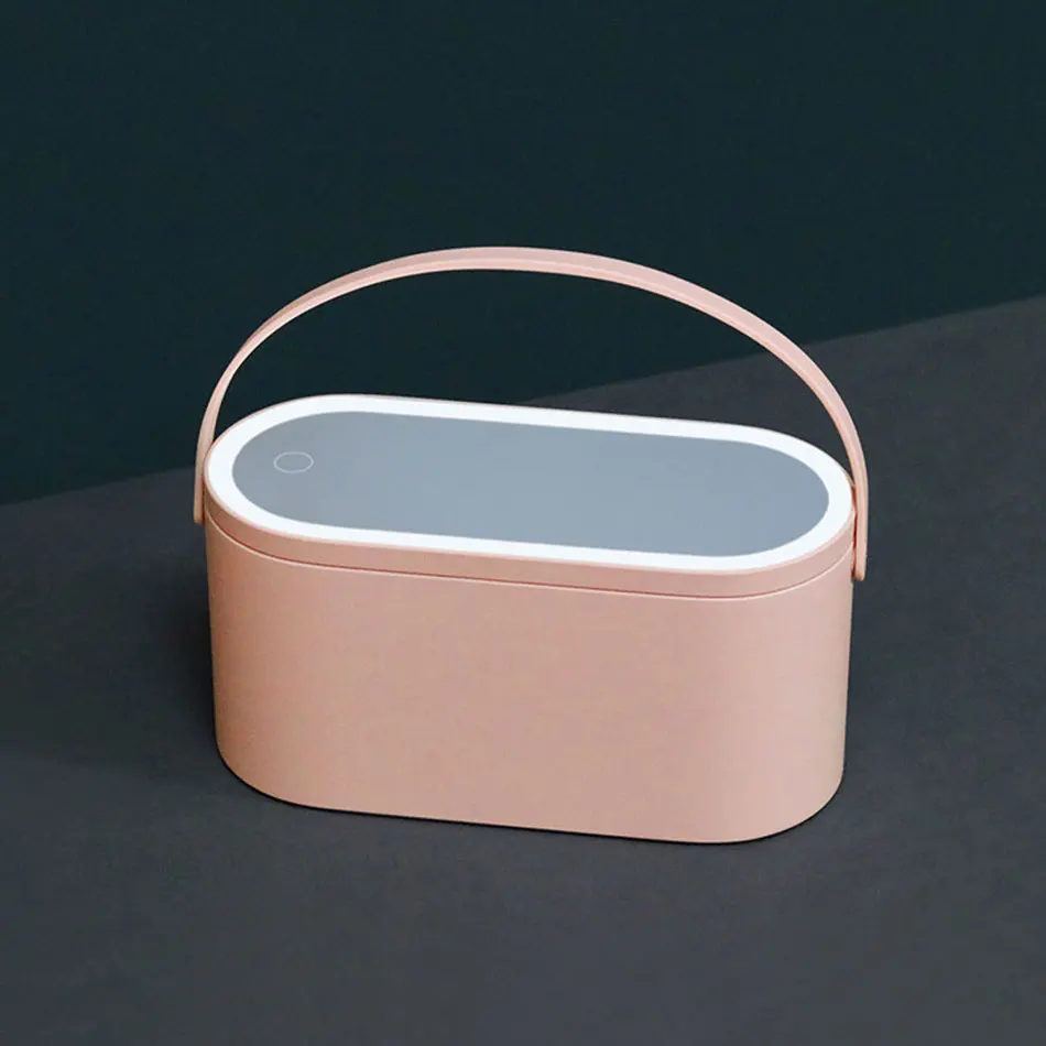 Светодиодный косметическое зеркало с светильник портативный светодиодный ящик