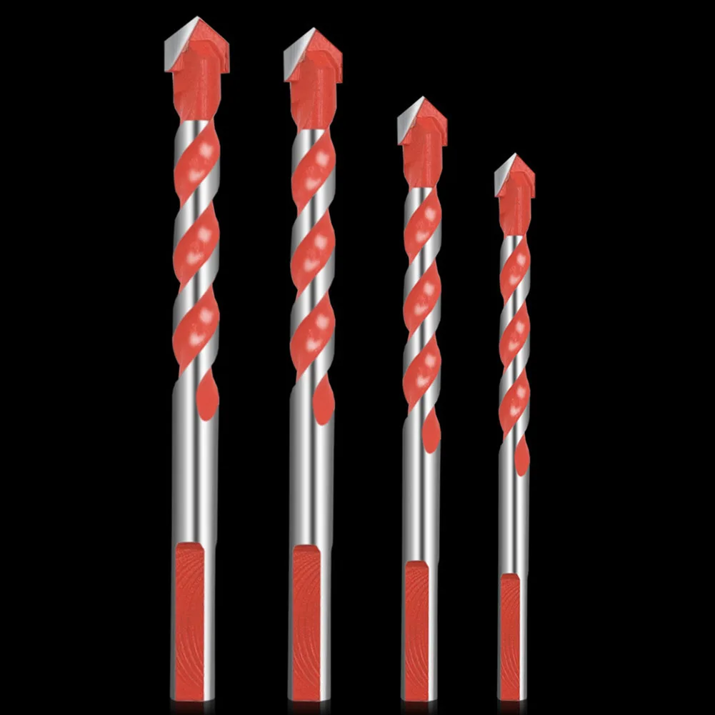 

Tile Drill Bits Plastic Wood Pack 4pcs 6~12MM Alloy For Ceramic Concrete