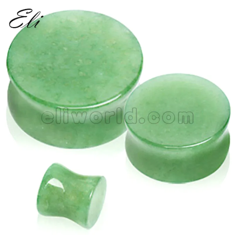 Eli 1 шт. органические опаловые каменные затычки для ушей и тоннели расширитель