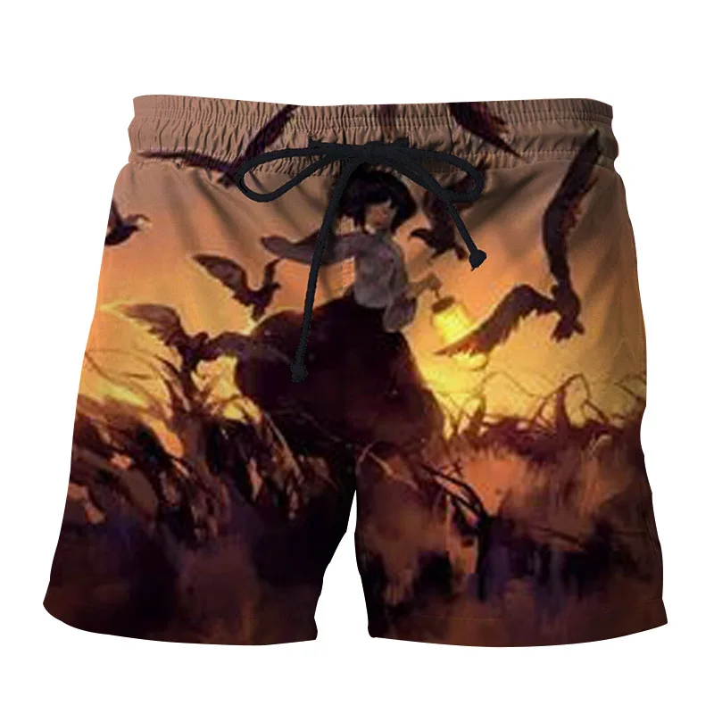 

2021 Summer Men's 3D Printed Beach Shorts Running Sports Workout Shorts for Men Quick Dry Training Gym Athletic Men's Shorts