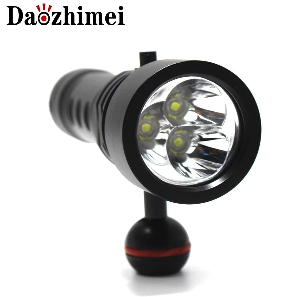 8000 Люмен 3 XML2 белый свет светодиодный фонарик для дайвинга подводная видео