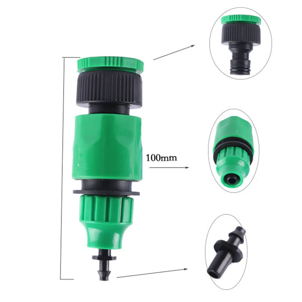 

5pcs Quick Connectors Irrigation Nipple Water Joints Garden Faucet Connections Household Garden Planting Elements
