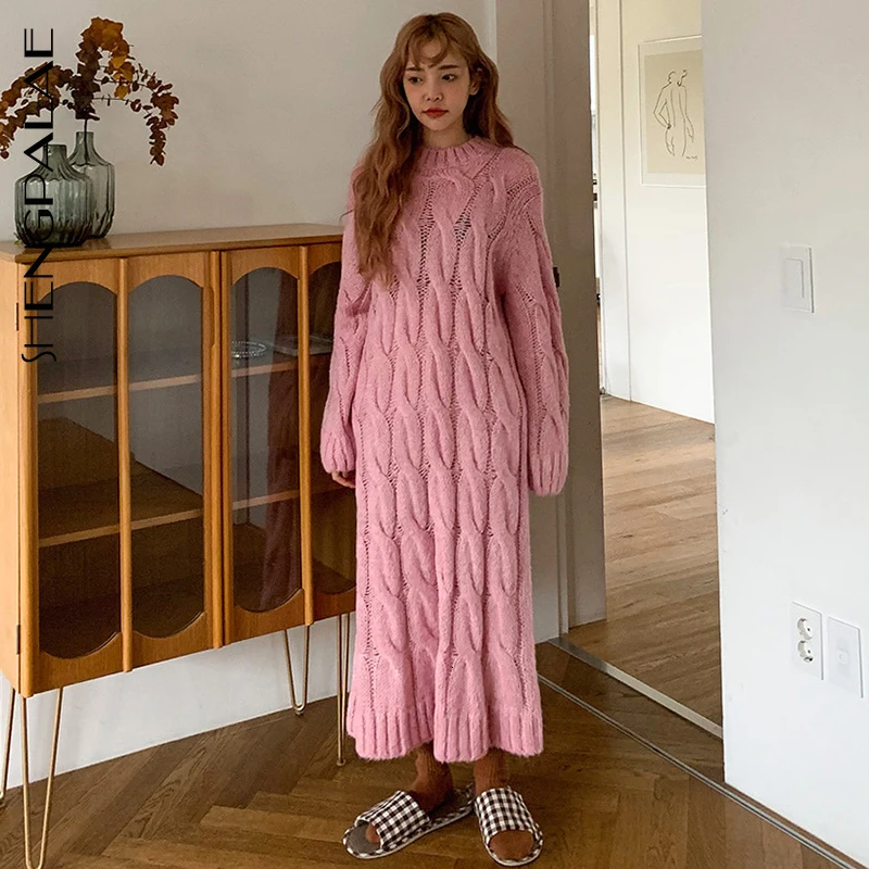 SHENGPALAE 2020 Новые Модные осенние пуловеры с круглым воротником женские свободные