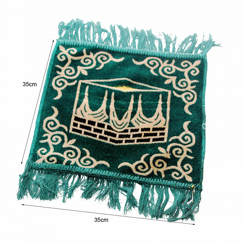 Детский молитвенный портативный маленький мусульманский коврик для молитв Salat