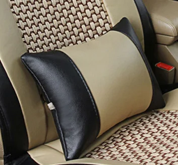 black big pillow Универсальный размер, автомобильные подушки, подходят для большинства автомобилей, одиночное летнее крутое сиденье, подушка, четыре сезона, обычная, окруженная Автомобильная подушка - Цвет: black big pillow
