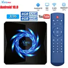 ТВ-приставка X96Q MAX H616, четырехъядерный процессор ARM Cortex A53, Android smart tv PK X96 MAX H96 MAX H96 MINI X96