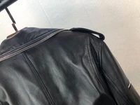 YRFree shippingfashion Ladies genuine leather jackets vintagesexy sheepskin punk rock leather jacketquality
