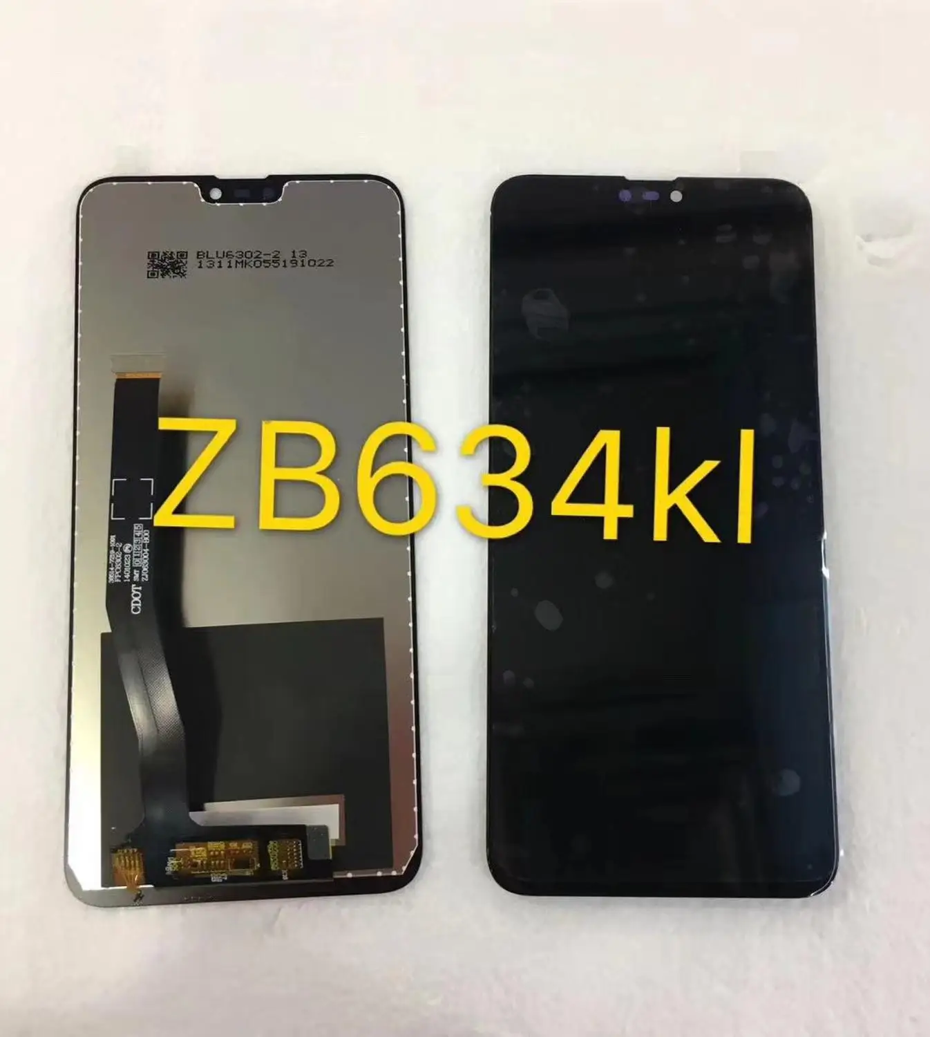 6,26 '' для asus Zenfone Max Plus(M2)/Shot ZB634KL Полный ЖК-дисплей+ кодирующий преобразователь сенсорного экрана в сборе протестирован