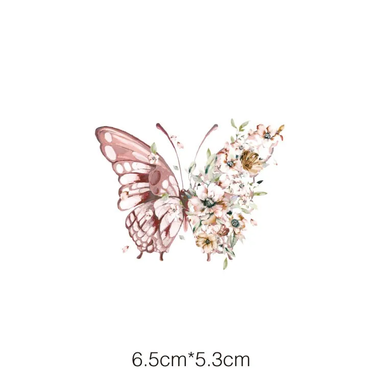 Термонаклейки ZOTOONE для одежды виниловые с изображением бабочек | Дом и сад