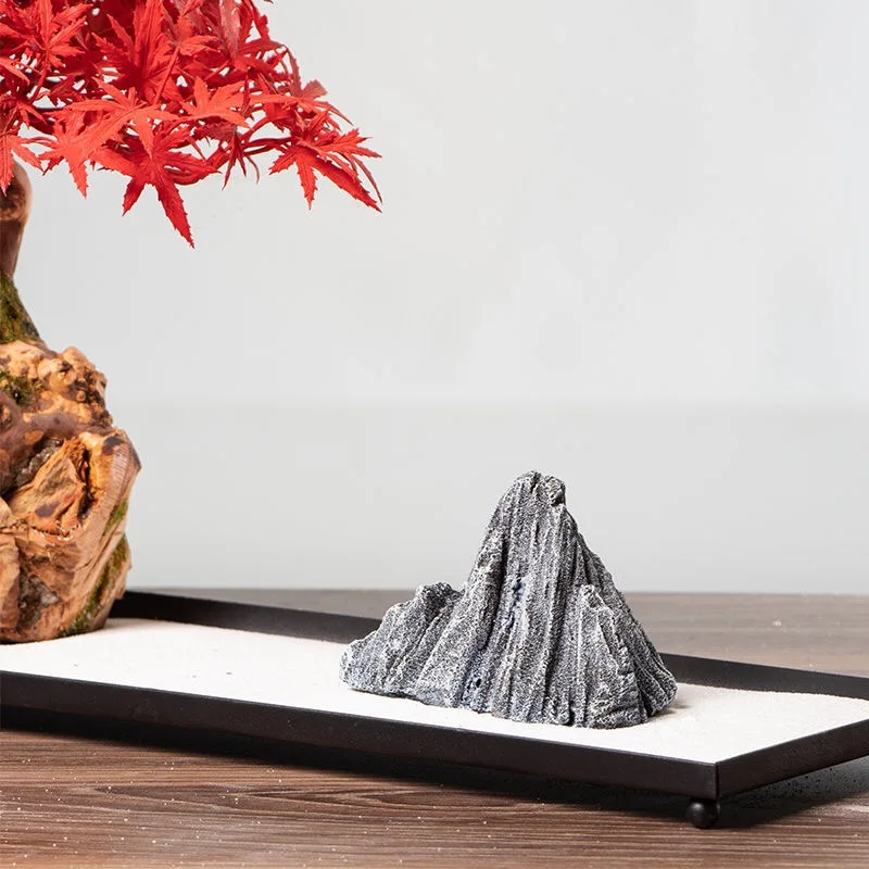 Искусственный красивый орнамент Горный пейзаж горный Декор бонсай украшение